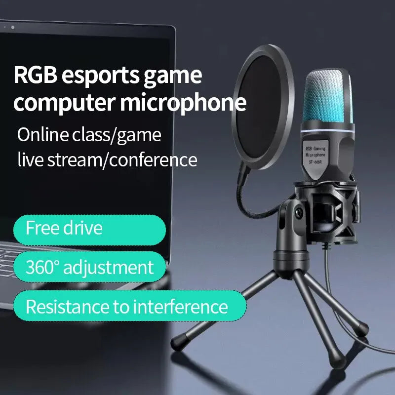 Sf666R USB Microphone for PC